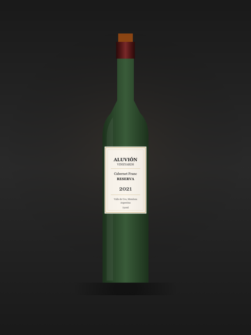 2021 Aluvión Vineyards Cab Franc Reserva